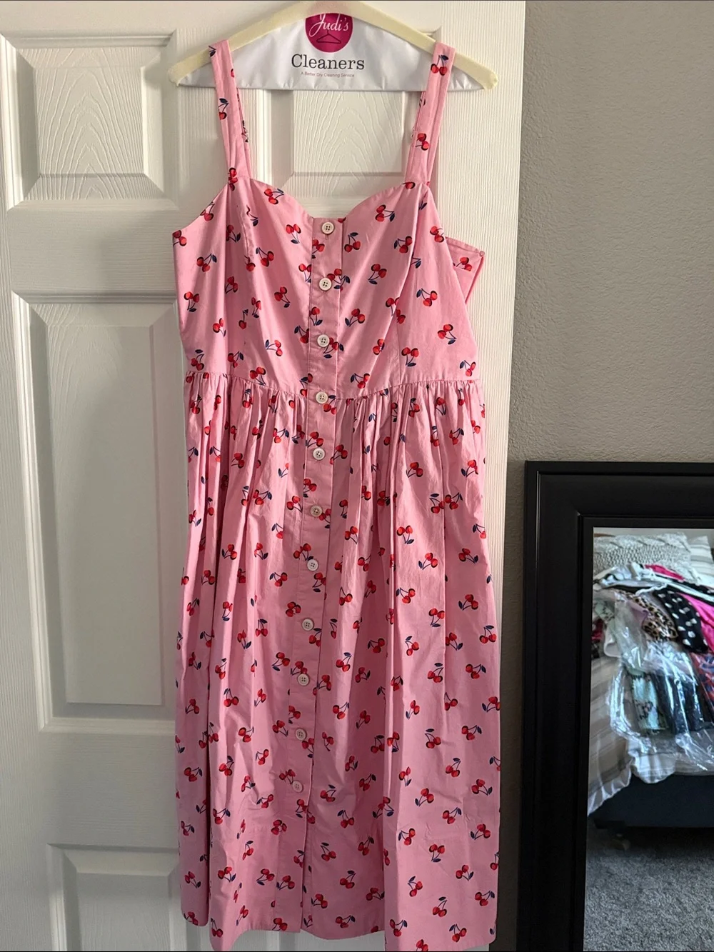 kate spade sleeveless midi